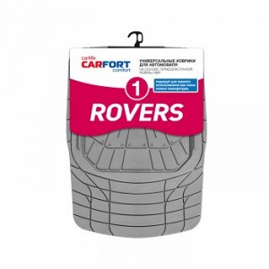 Коврики а/м CARFORT "Rovers 1" резина, к-т 2шт. Grey передний