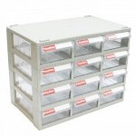 Ящик с выдвиж. ячейками &quot;HappyMade (20&quot;) 384х237х297mm, 12яч DS-912