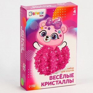 Выращивание кристалла «Чудесные. Мишка», набор для опытов