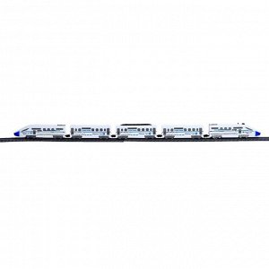 Железная дорога «Экспресс», работает от батареек, длина пути 914 см, свет, уценка