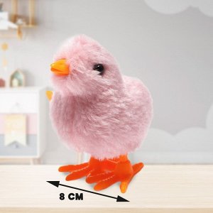 Игрушка заводная «Цыплёнок», цвета МИКС