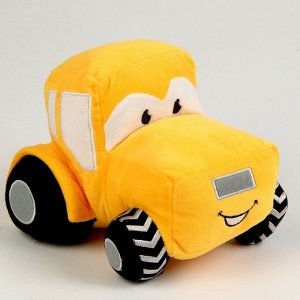 Мягкая игрушка машина, цвет жёлтый