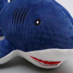 Мягкая игрушка «Акула», 55 см, цвет синий