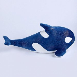 Мягкая игрушка «Косатка», 80 см, цвет синий