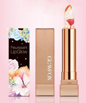 Бальзам-тинт для губ "Glamfox Fleurissant Lip Glow №4 Rose Flower" 3.3 г.