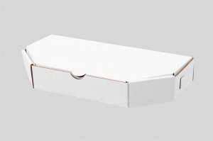 Коробка для чебурека 305*150*45, белая (5 шт)