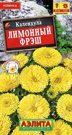 Календула Лимонный фреш (Код: 91006)