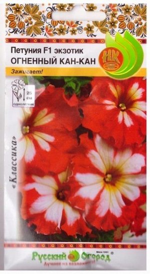 Петуния Экзотика Огненный Кан-Кан F1 (Код: 16716)