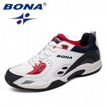 Кожаные кроссовки Bona Padel White