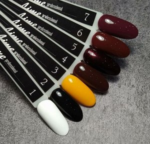 Гель-лак холодный белый LUX LIME PROFESSIONAL классика 5 мл
