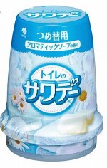 Освежитель воздуха Kobayashi для туалета Sawaday Aromatic Soap Flavor чистое мыло ЗАПАСКА 140г