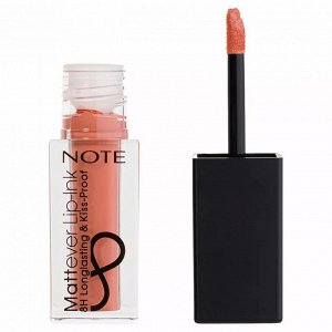*NOTE Помада-тинт жидкая матовая MATTEVER LIP-INK 04, розовый персик #