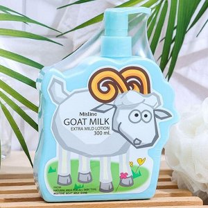 Mistine Лосьон для тела с козьим молоком / Goat Milk Extra Mild Lotion, 300 мл