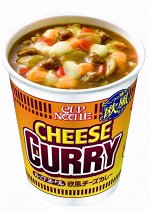 Суп-лапша с карри и сыром, 85гр. Nissin (Япония)