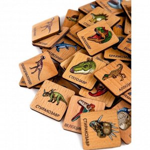 Мемори «Динозавры», в картонной коробочке