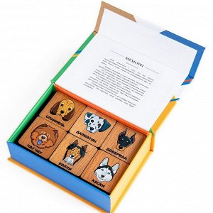 Мемори «Собачки», в картонной коробочке