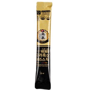 Сироп с 6-летним черным женьшенем Jungwonsam 6 Years Old Korean Black Ginseng 365 Stick, 10мл
