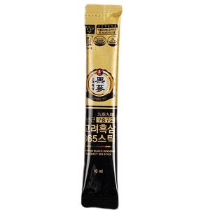Экстракт 6-летнего черного женьшеня Jungwonsam 6 Years Old Korean Black Ginseng 365 Stick, 10мл