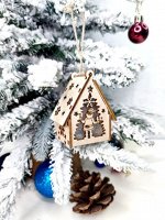 Деревянная игрушка8*5*4 (в*ш*д)см.