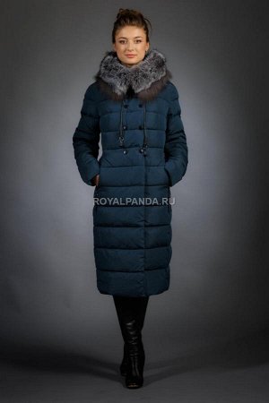 Женское зимнее пальто с натуральным мехом
