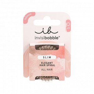 Резинка-браслет для волос invisibobble SLIM Bronze Me Pretty (в картоне)