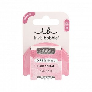 Резинка-браслет для волос invisibobble ORIGINAL Crystal Clear (в картоне)