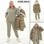 Теплый костюм с курткой БОЛЬШИЕ РАЗМЕРЫ