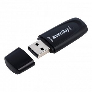 Флэшка USB 3.0/3.1 накопитель 032GB Scout Black (SB032GB3SCK)