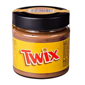 Паста шоколадная TWIX с хрустящими кусочками печенья 200 г