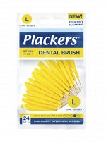Межзубные ершики Plackers Dental Brush L (0.7 мм), 24 шт