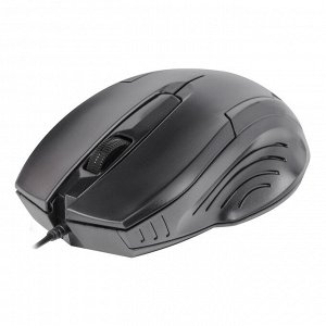 Мышка компьютерная проводная  ONE 210-K черная (SBM-210-K)