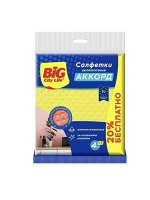 Биг Сити Салфетки целлюлозные Аккорд BIG City 5 шт в уп