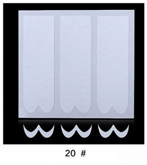 Форма для французского маникюра №20