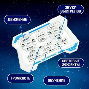 Робот на пульте управления IQ BOT GRAVITONE, радиоуправление, интерактивный, русское озвучивание, цвет красный