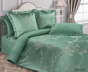Комплект постельного белья ESTETICA Анжелика 2 спальный, ткань сатин