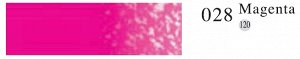 Пастель профессиональная сухая полутвёрдая квадратная цвет № 028 красный анилин