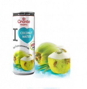 Вода кокосовая (сок кокосовый), grante, 250мл
