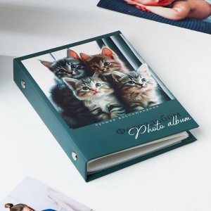 Фотоальбом в твердой обложке «Котята», 36 фото