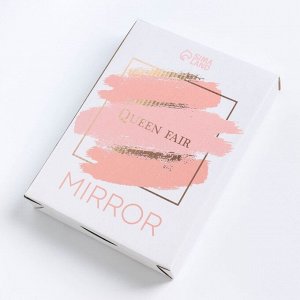 Зеркало настольное «Круг», d зеркальной поверхности 13,5 см, цвет серебристый