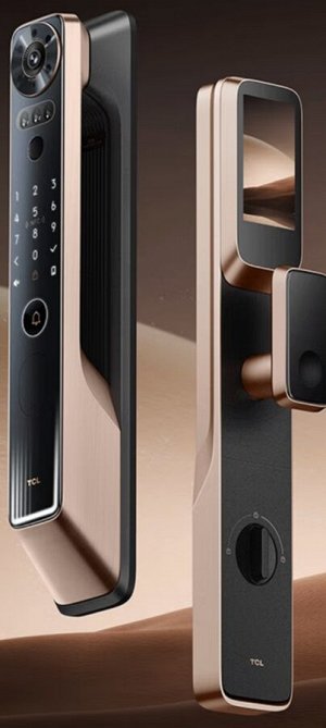 TCL замок по отпечатку пальца умный замок кошачий глаз видимый 3D распознавание лиц дверной замок пароль замок кошачий глаз электронный замок X10