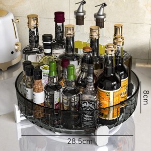 Вращающийся органайзер для кухни, круглый органайзер для специй и приправ, 1 шт
