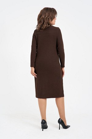Платье IVA 1488 коричневый