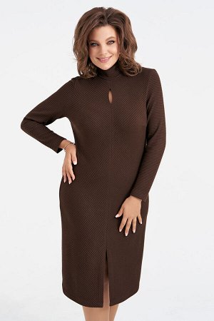 Платье IVA 1488 коричневый