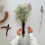 *Искусственные цветы, растения, муляжи, сухоцветы