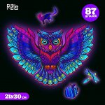 Пазлы фигурные «Сказочная сова»