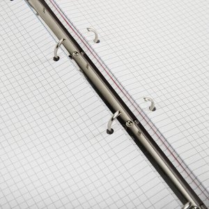 Тетрадь на кольцах БОЛЬШАЯ 305х235 мм А4, 120 л., пластик, с разделителями, BRAUBERG, Желтый, 404624