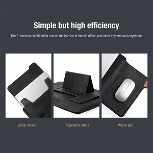 Универсальный кожаный чехол 3 в 1 NILLKIN Versatile для ноутбука 14"