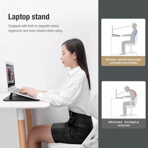 Универсальный кожаный чехол 3 в 1 NILLKIN Versatile для ноутбука 14"