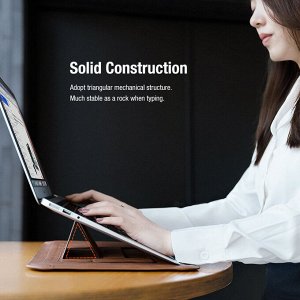 Универсальный кожаный чехол 3 в 1 NILLKIN Versatile для ноутбука 14"