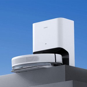 Робот-пылесос XIAOMI Mi Robot Vacuum X10, влажная уборка, контейнер 0,4 л, работа до 180 минут, белый, BHR6068EU